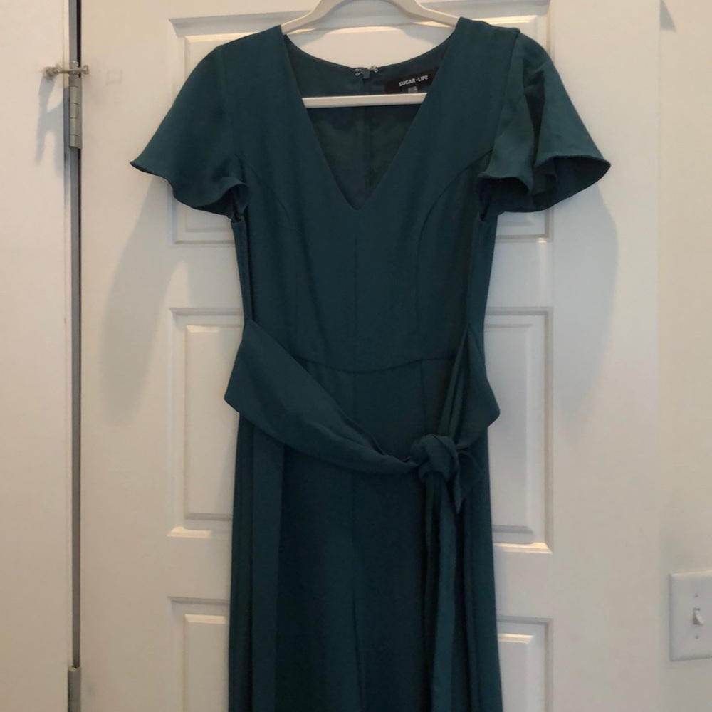 SugarLips Teal Jumpsuit